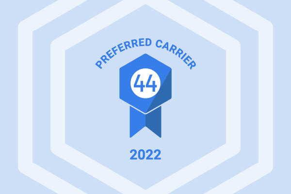 preferred carrier 44 award